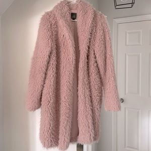 Wild Fables Fuzzy Pink Jacket